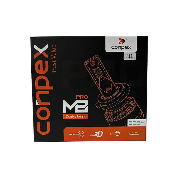 لامپ هدلایت خودرو کانپکس مدل m8 pro پایه H7 مناسب برای تیگو 8 پرو بسته 2 عددی